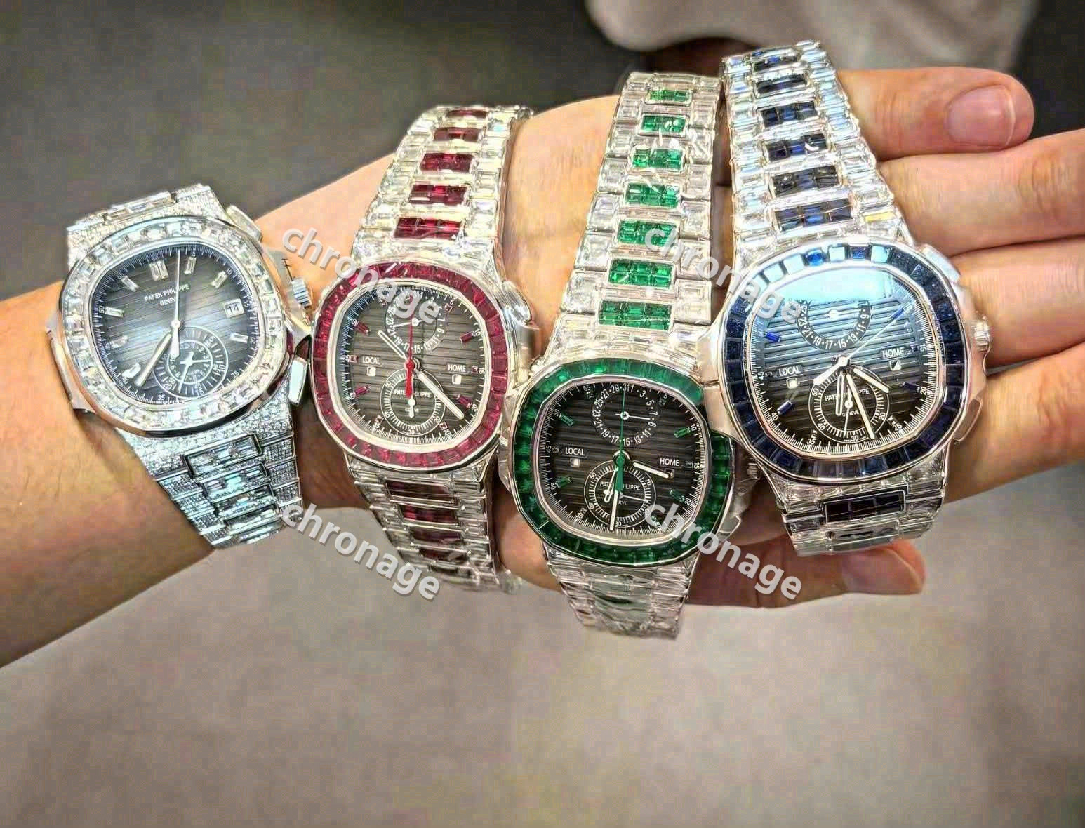 A finished mechanical watch